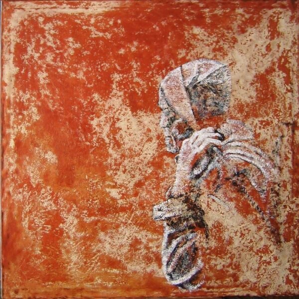 Porteur de bois Népalais au pont de singe