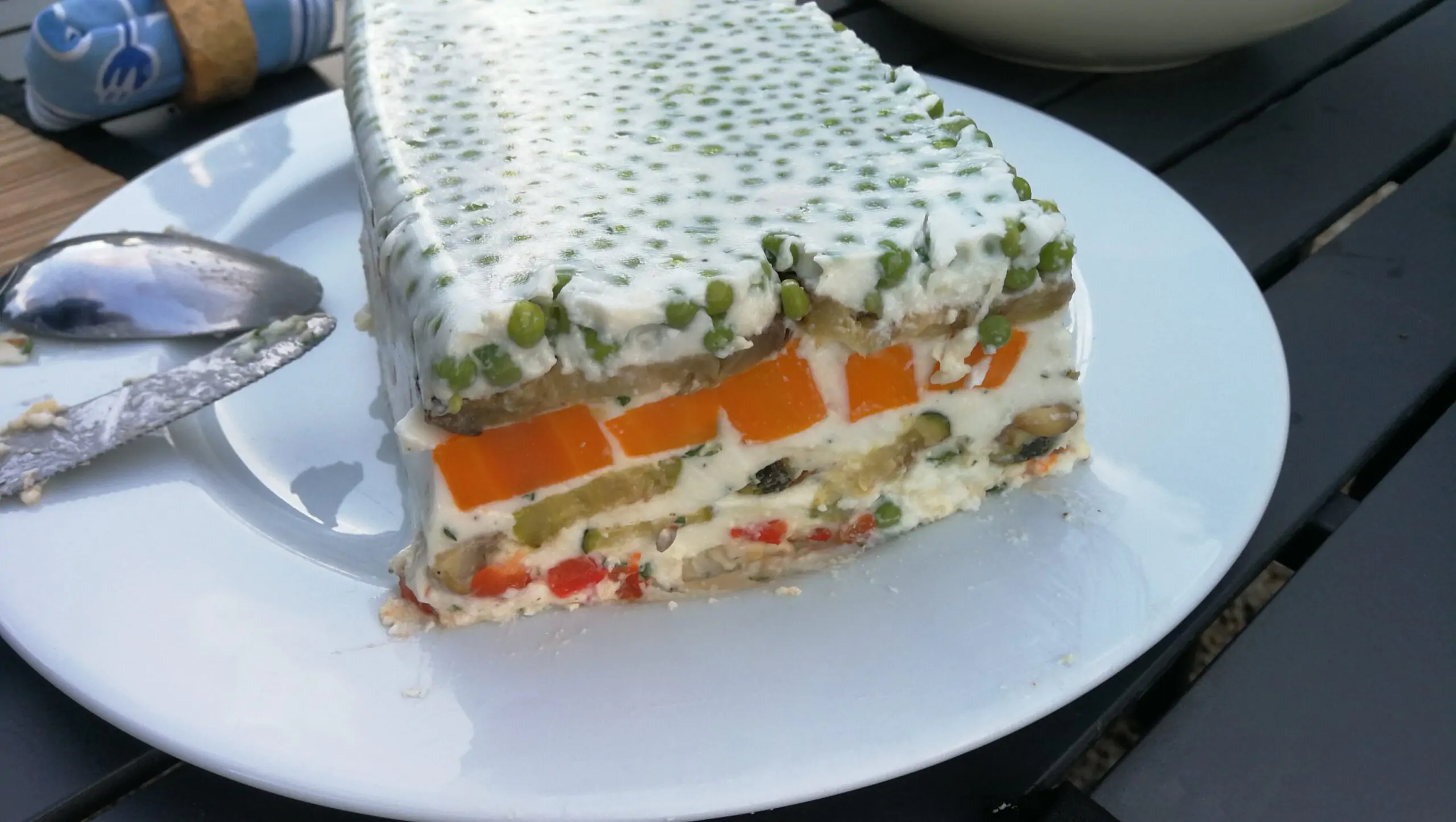 Recette du cake arc-en-ciel de Bernard