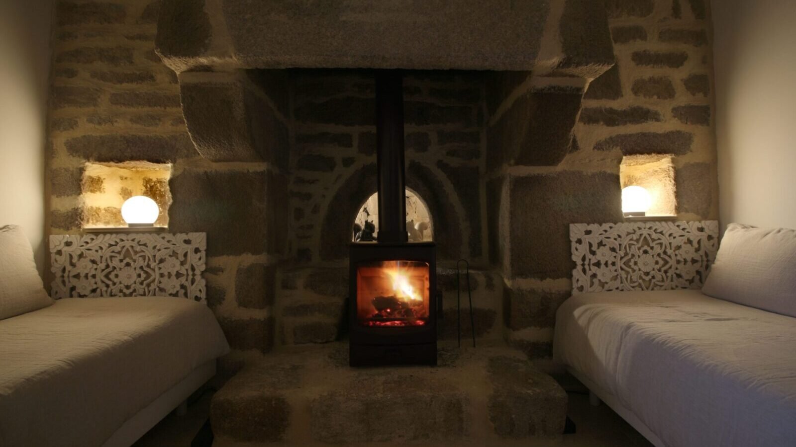 Suite Maison Cottage LES ECUREUILS - Poële à bois - Kerbeleg