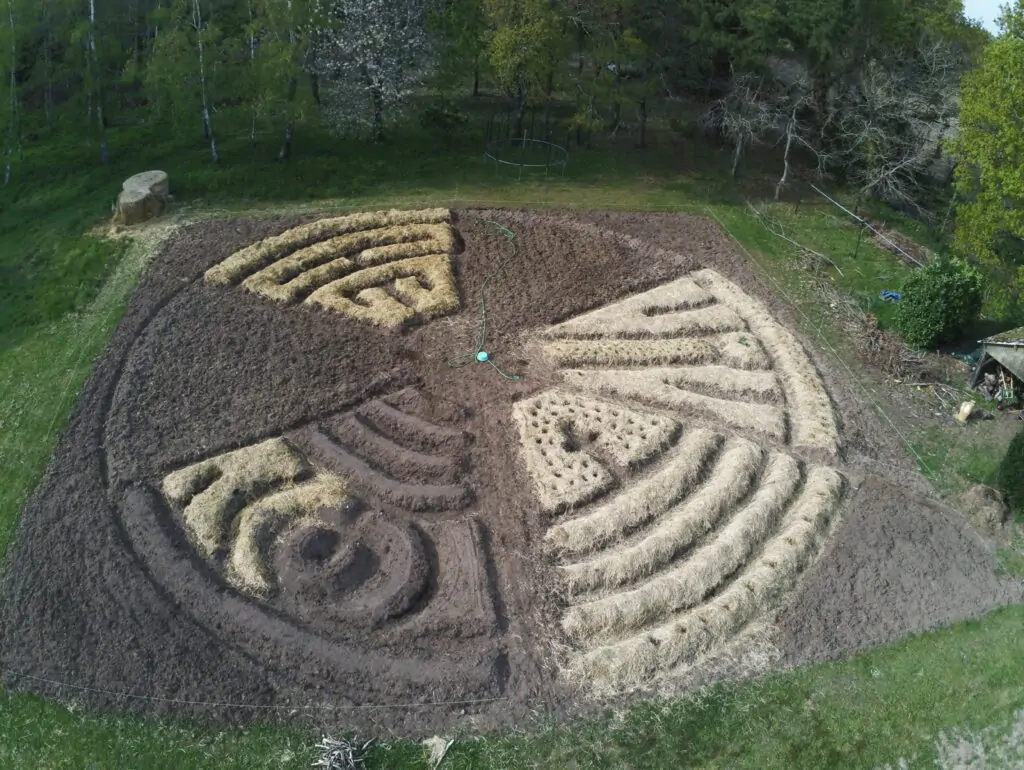 le jardin potager mandala 25 - Kerbeleg