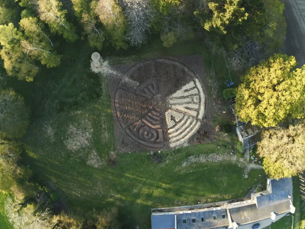 le jardin potager mandala 28 - Kerbeleg