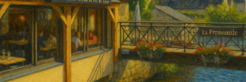 La promenade Pont Aven