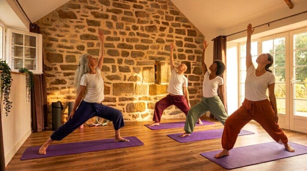 Le studio de Yoga 1 - Kerbeleg Lesson de Yoga Kerbeleg Studio