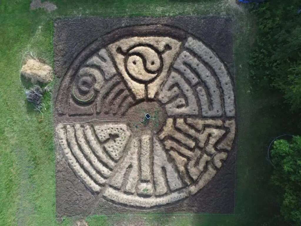 le jardin potager mandala - Kerbeleg