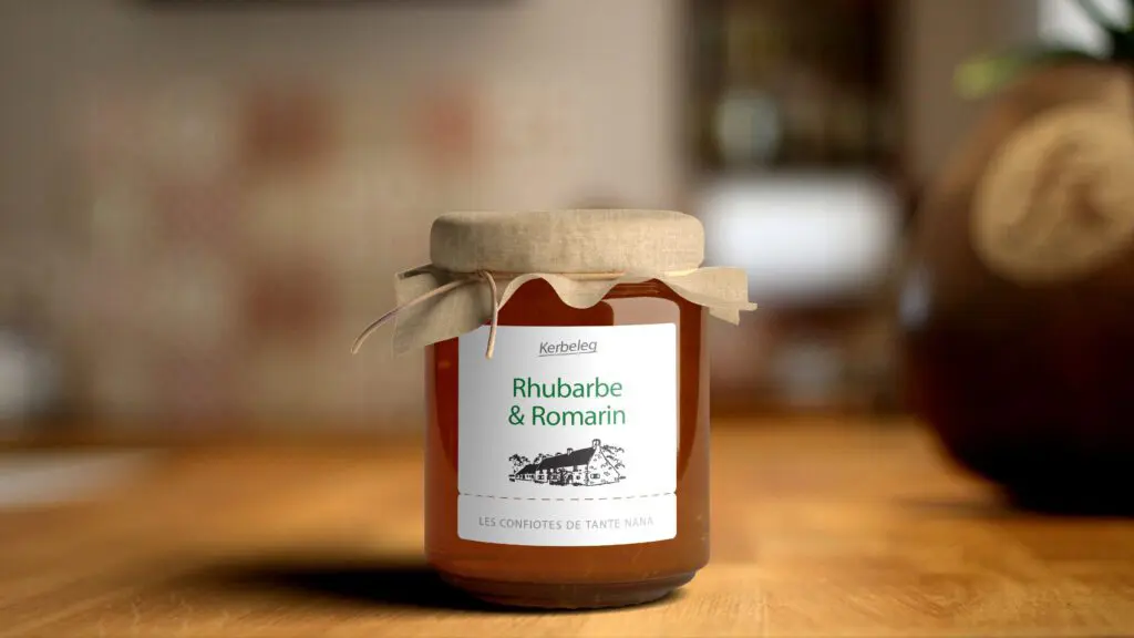 recette de la confiture de rhubarbe romarin de tante nana kerbeleg scaled