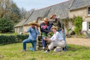 Edouard et Charlotte CHAPEAU FLEURI