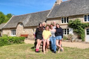 Marguerite, Victoire, Silvia et Inès
