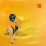 Peinture Fabien Raveton 2003 Fatigue 60x60 1
