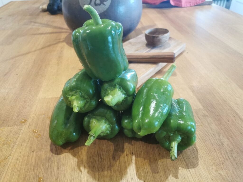 Les paniers du potager 77 - Kerbeleg Poivrons verts
