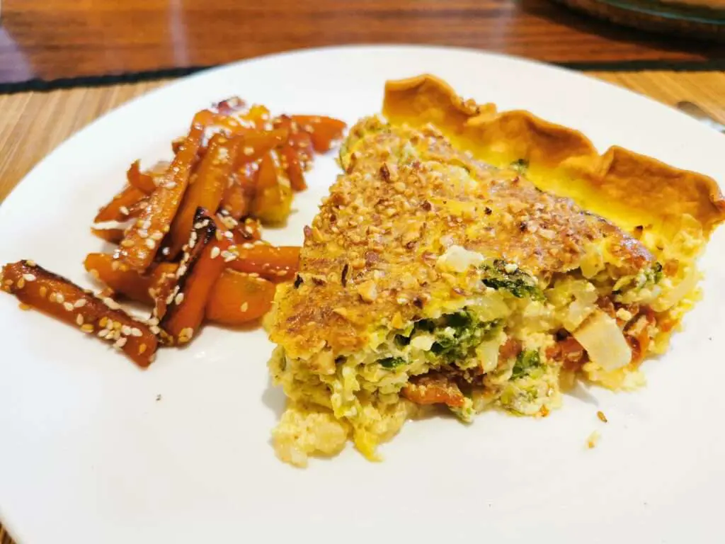 Recette Tarte aux choux et carottes teriyaki Kerbeleg