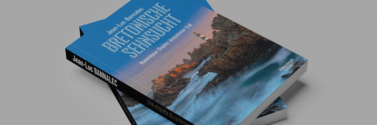 Jean Luc BANNALEC Couverture Livre Bretonische Sehnsucht