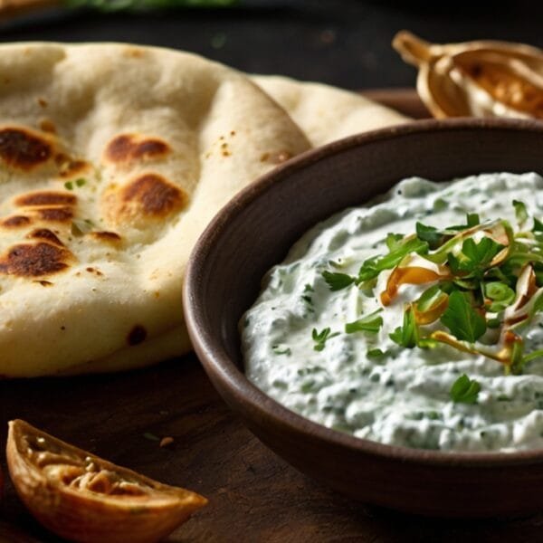 Fresh tzatziki and melting cheesenans: the perfect combo from cousin Sélim!