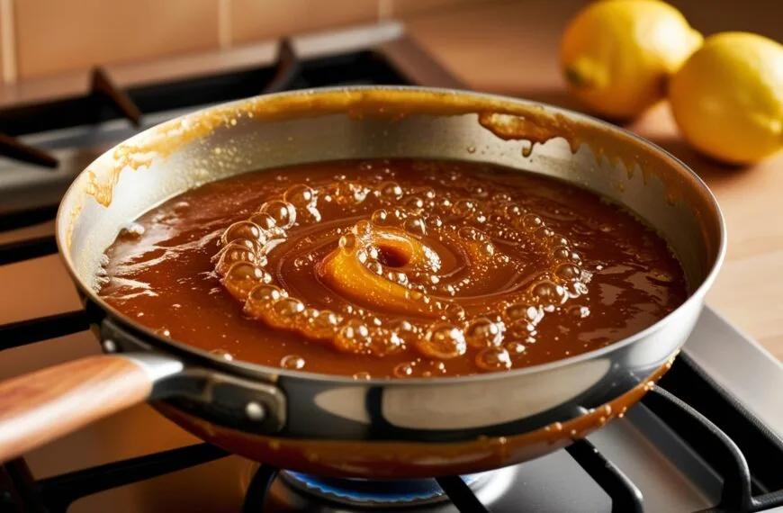 recette caramel beurre salé citron