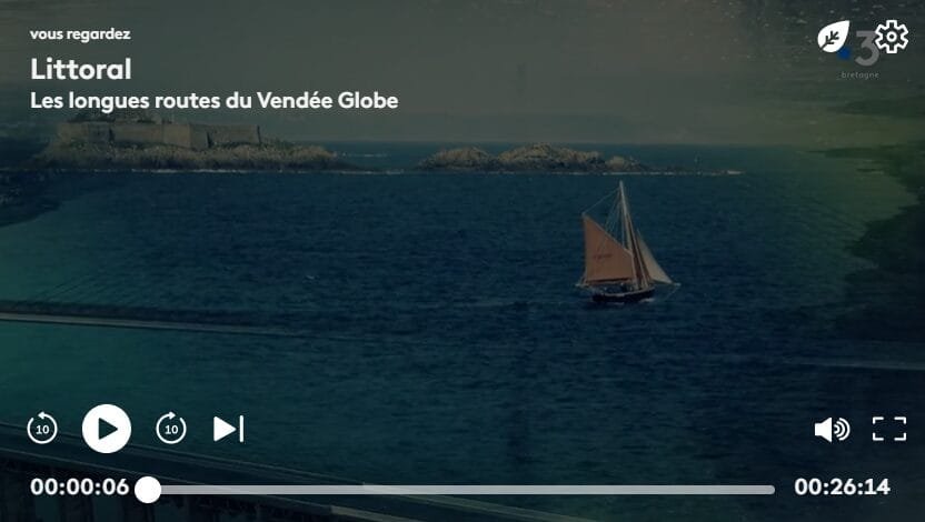 Christophe DUCHIRON Les longues routes du Vende Globe Thomas Ruyant et ric Bellion