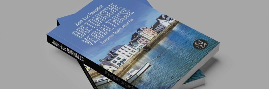 Jean Luc BANNALEC Couverture Livre Bretonische Verhältnisse UN ETE A PONT AVEN