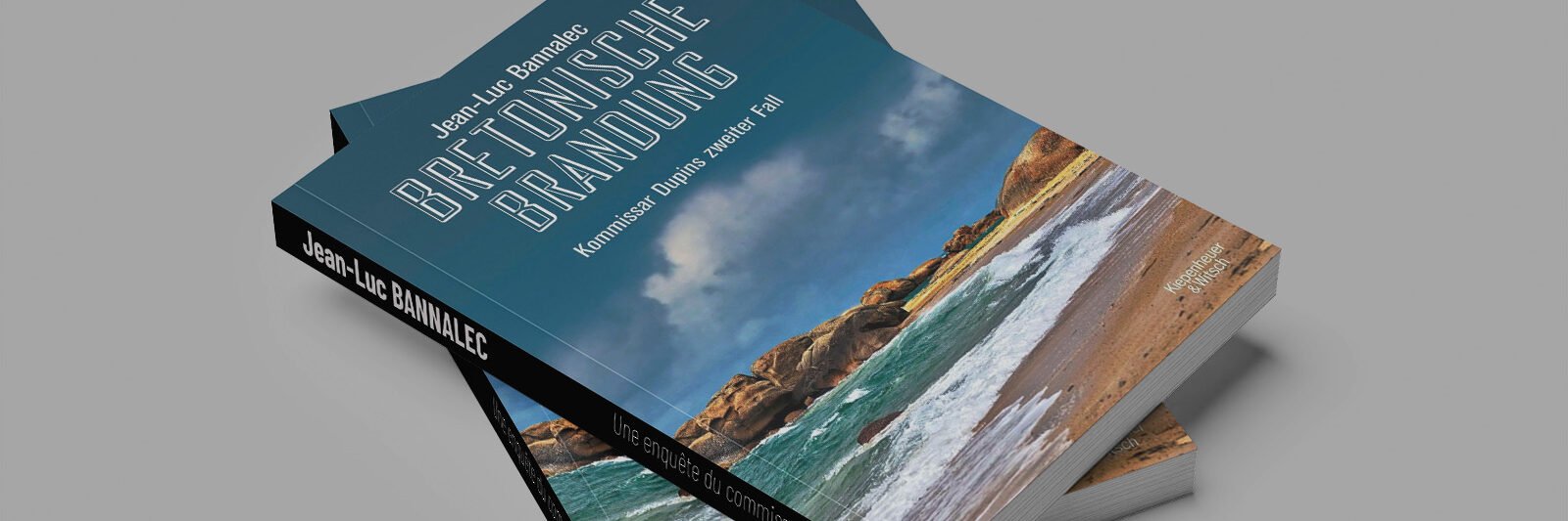 Jean Luc BANNALEC Couverture Livre Bretonische Brandung ETRANGE PRINTEMPS AUX GLENANS