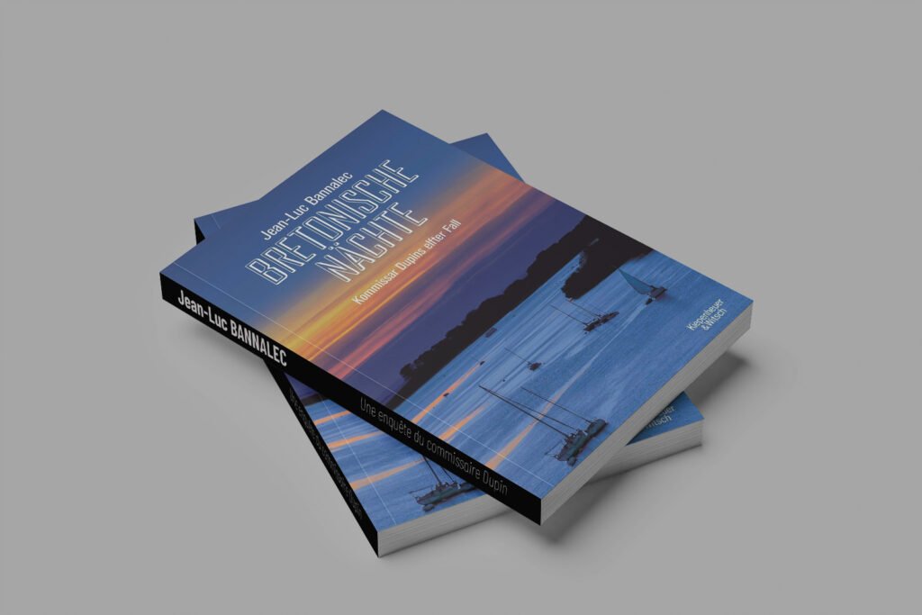 Jean Luc BANNALEC Couverture Livre Bretonische Nächte LES FANTOMES DU FINISTERE
