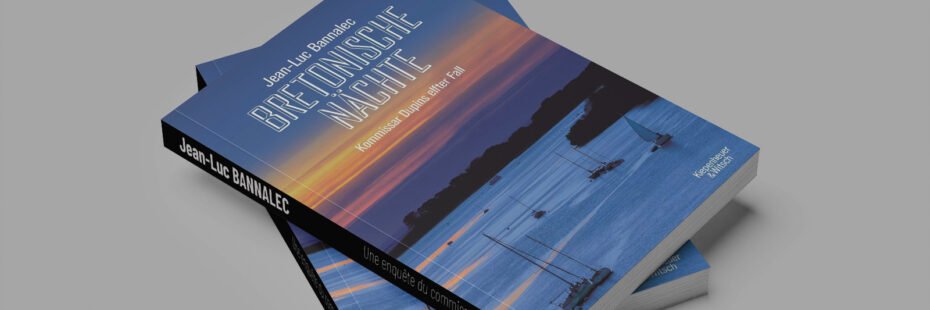 Jean Luc BANNALEC Couverture Livre Bretonische Nächte LES FANTOMES DU FINISTERE