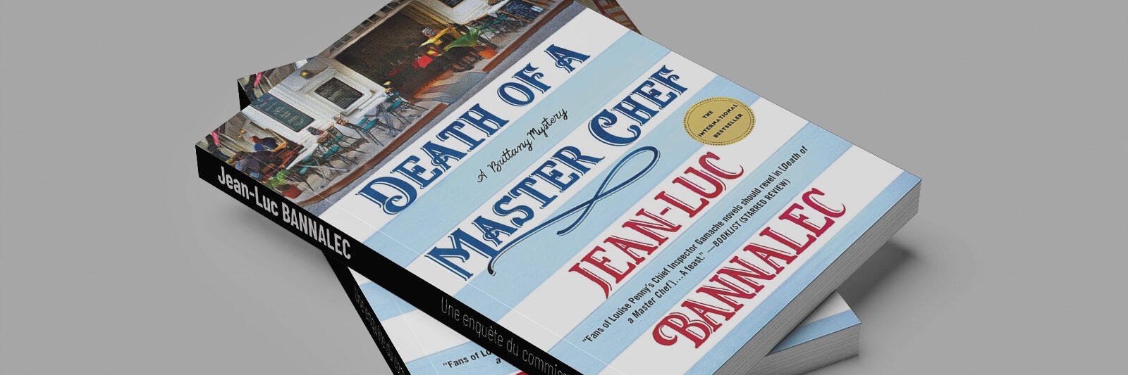 Jean Luc BANNALEC Couverture Livre Death of a master chef CRIME GOURMAND A SAINT MALO
