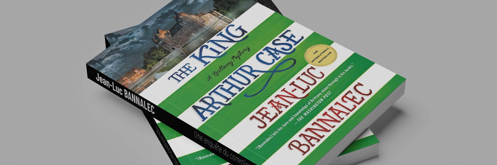 Jean Luc BANNALEC Couverture Livre King arthur case LES SECRETS DE BROCELIANDE