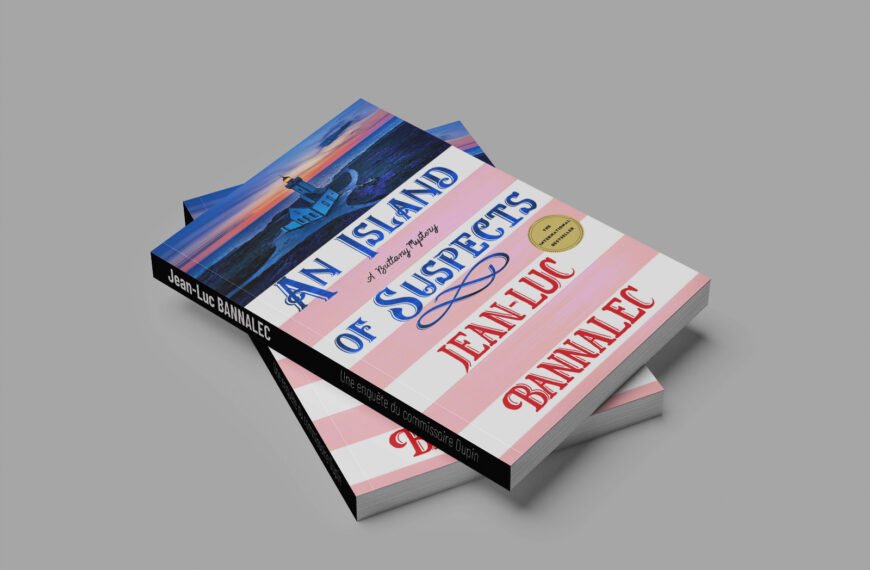 Jean Luc BANNALEC Couverture Livre An island of Suspects