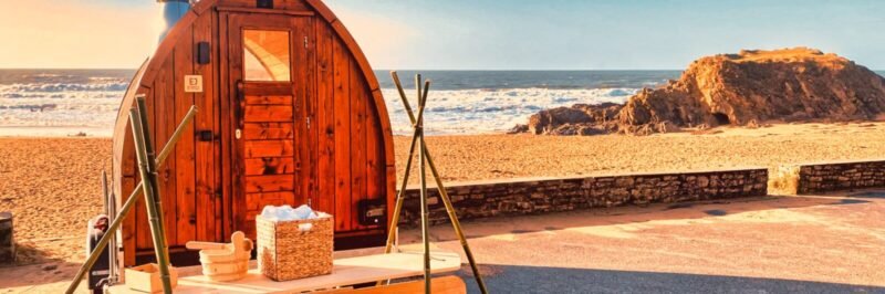Popaian – Wild Sauna mobile en Bretagne Location de sauna avec vue sur la mer ()