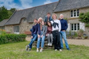 Thomas, Julia, Eliott et Lucy