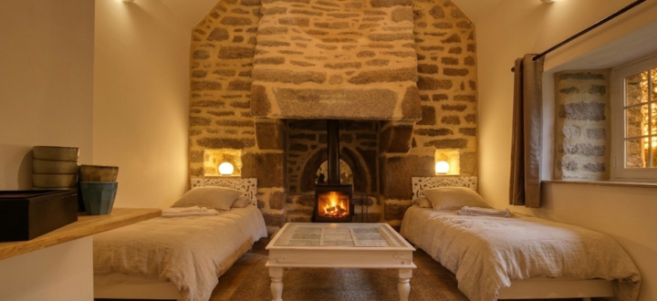 Suite Maison Cottage LES ECUREUILS - Salon - Kerbeleg