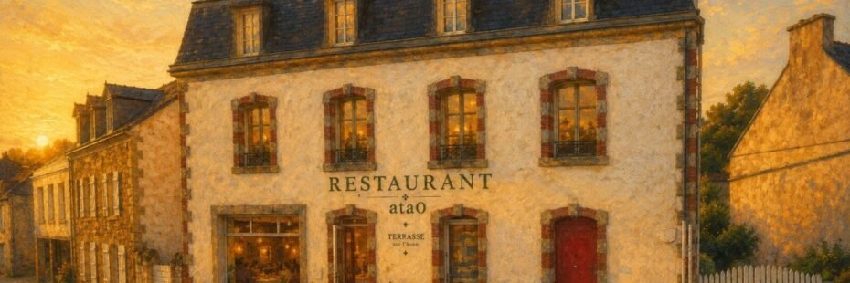 ATAO Restaurant Pont Aven Paint