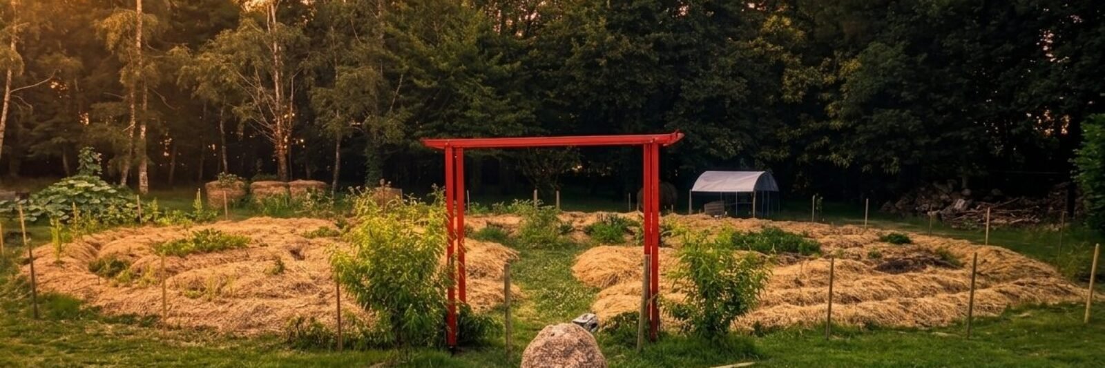 Le Torii de Kerbeleg Passerelle Sacrée entre Ciel Terre et Permaculture