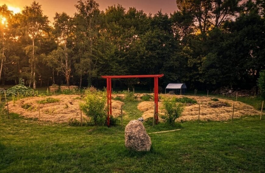 Le Torii de Kerbeleg Passerelle Sacrée entre Ciel Terre et Permaculture