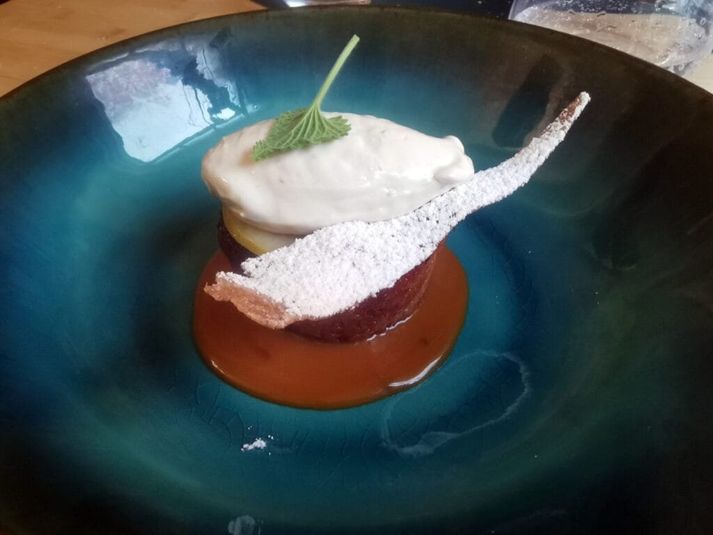 The understated charm of the Jardin des Simples: Local flavours and wild herbs 1 - Kerbeleg Restaurant Au jardin des simples Pont Aven ()