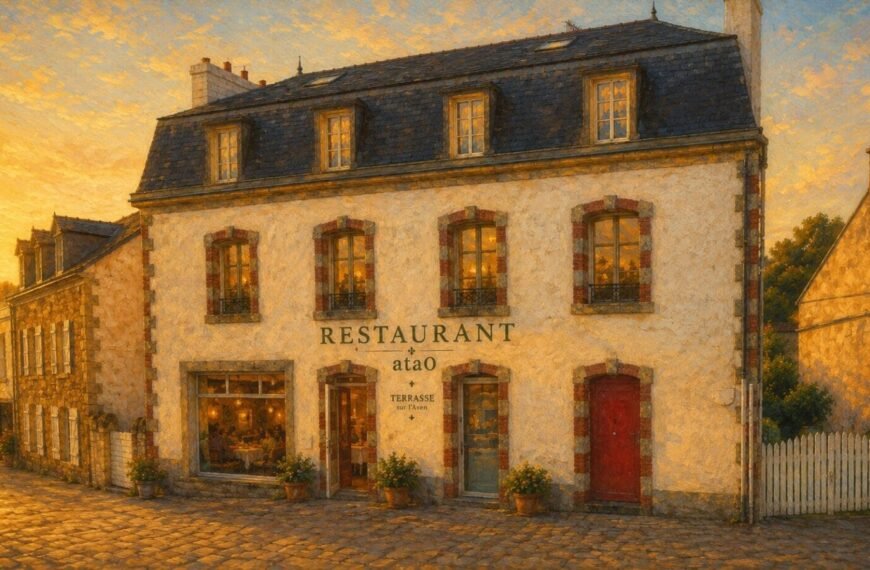 ATAO Restaurant Pont Aven Paint